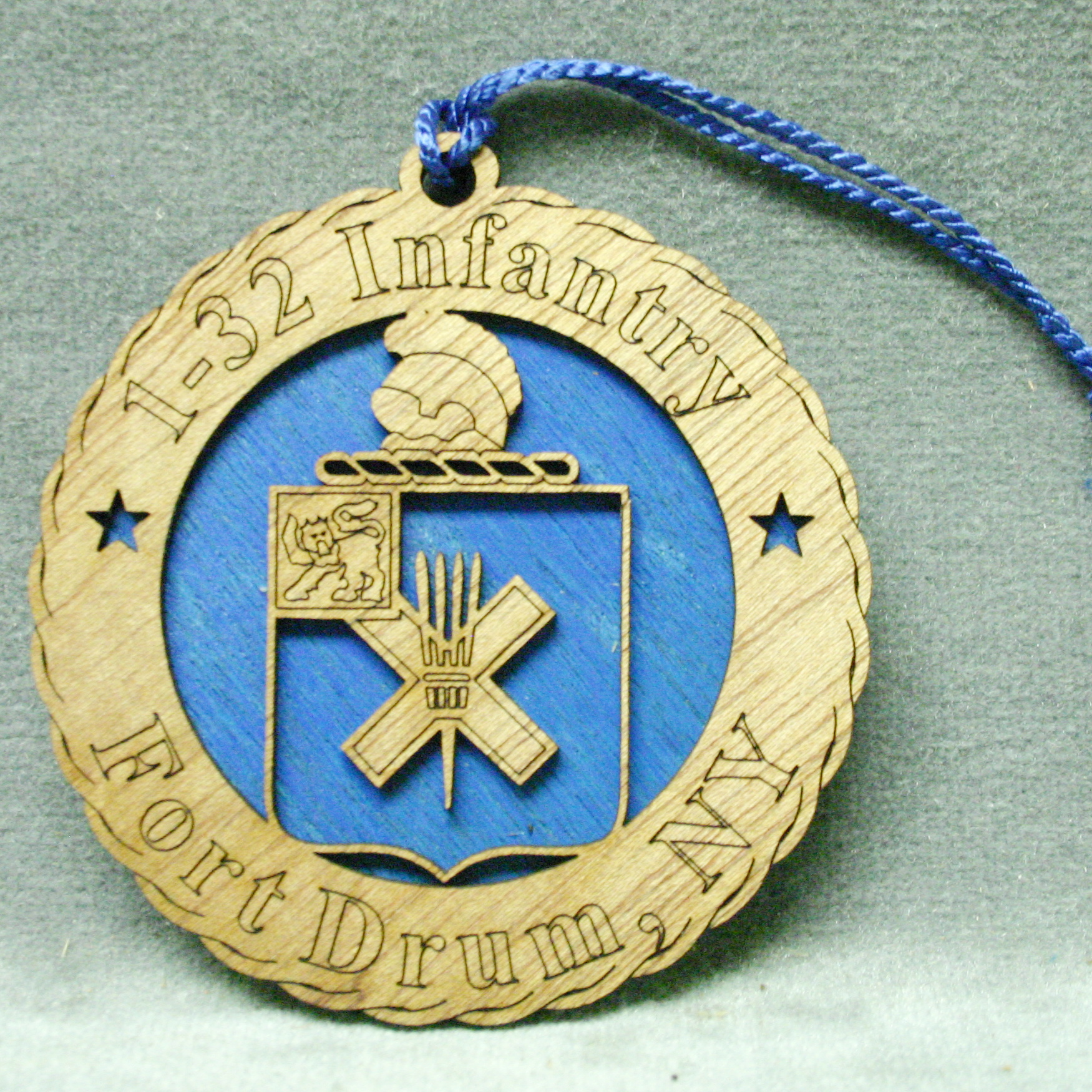 1-32 Infantry 4D Ornament